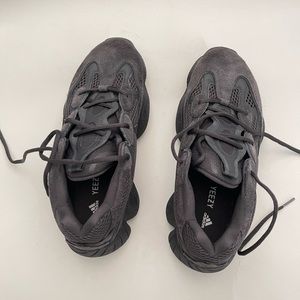 Yeezy 500 in utility black, mens 10